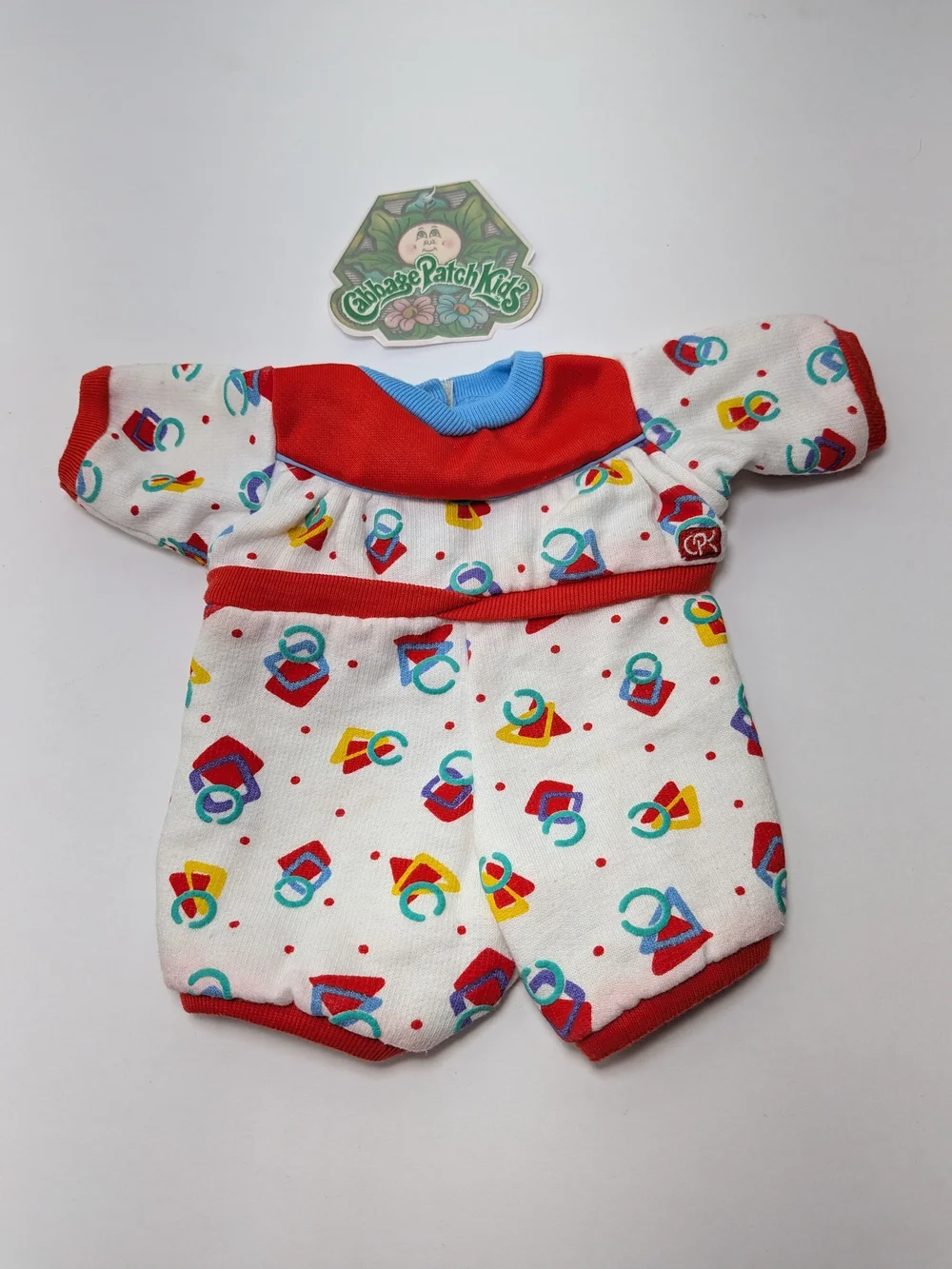 Cabbage Patch Kids Doll Clothes Toddler Romper 874E OK CPK